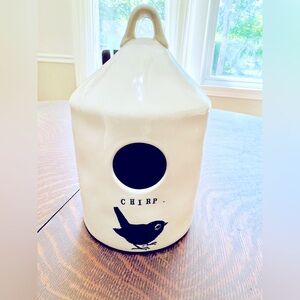 Rae Dunn “Chirp.” Birdhouse … RARE & COLLECTIBLE!